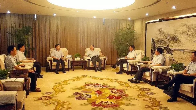 果敢县人民政府领导莅临新盛集团指导工作