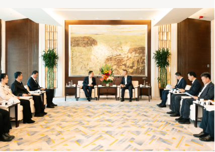 清远市市长陈金銮到访新盛娱乐公司集团