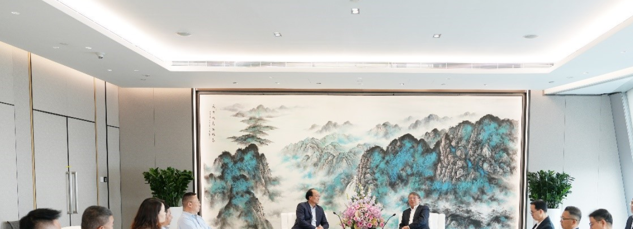 新盛娱乐公司总经理会见创维集团董事会副主席刘棠枝
